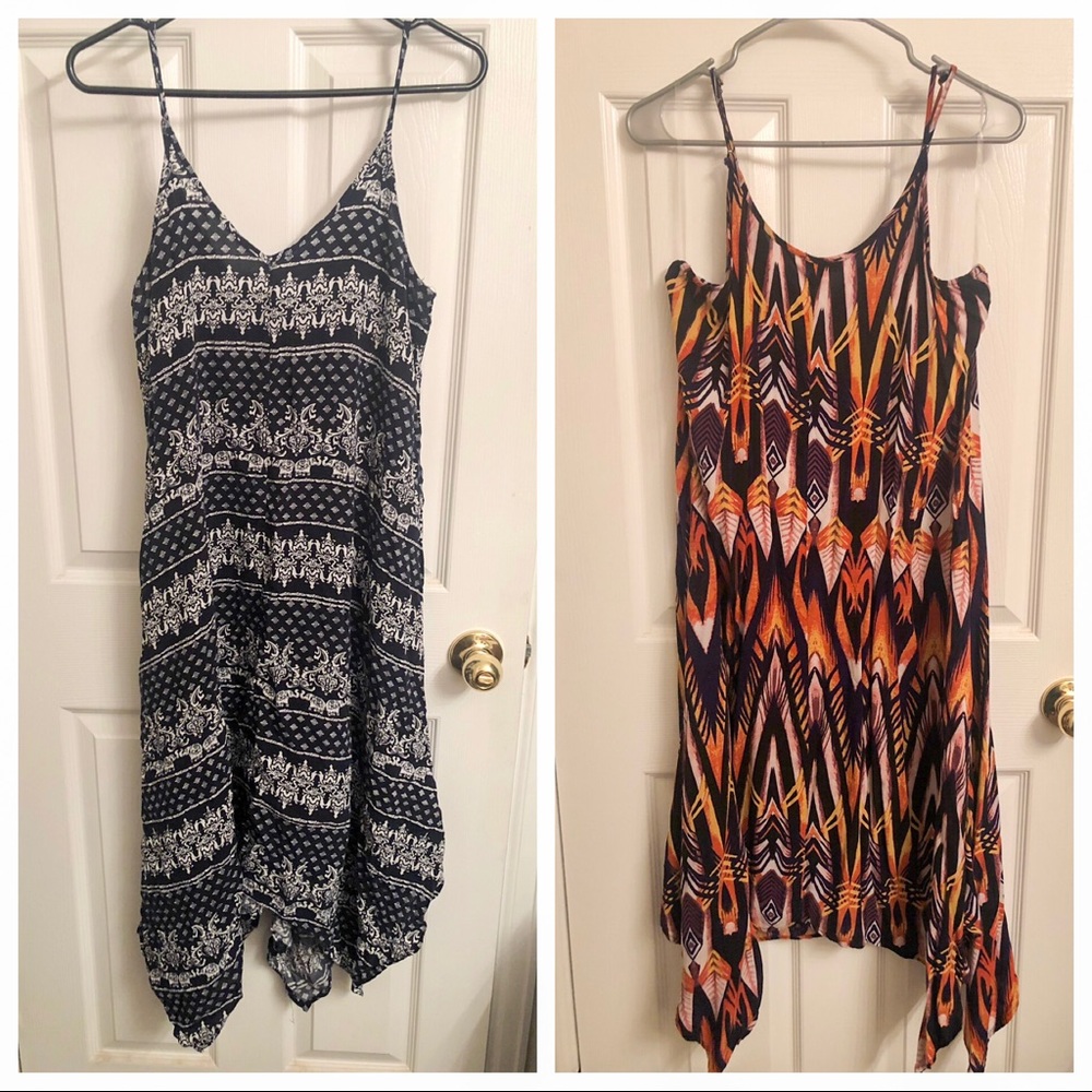 Flowing dresses set of 2